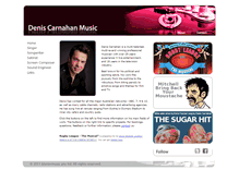 Tablet Screenshot of deniscarnahan.com.au